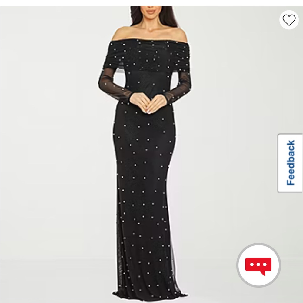 Elegant Black Off-Shoulder Dress